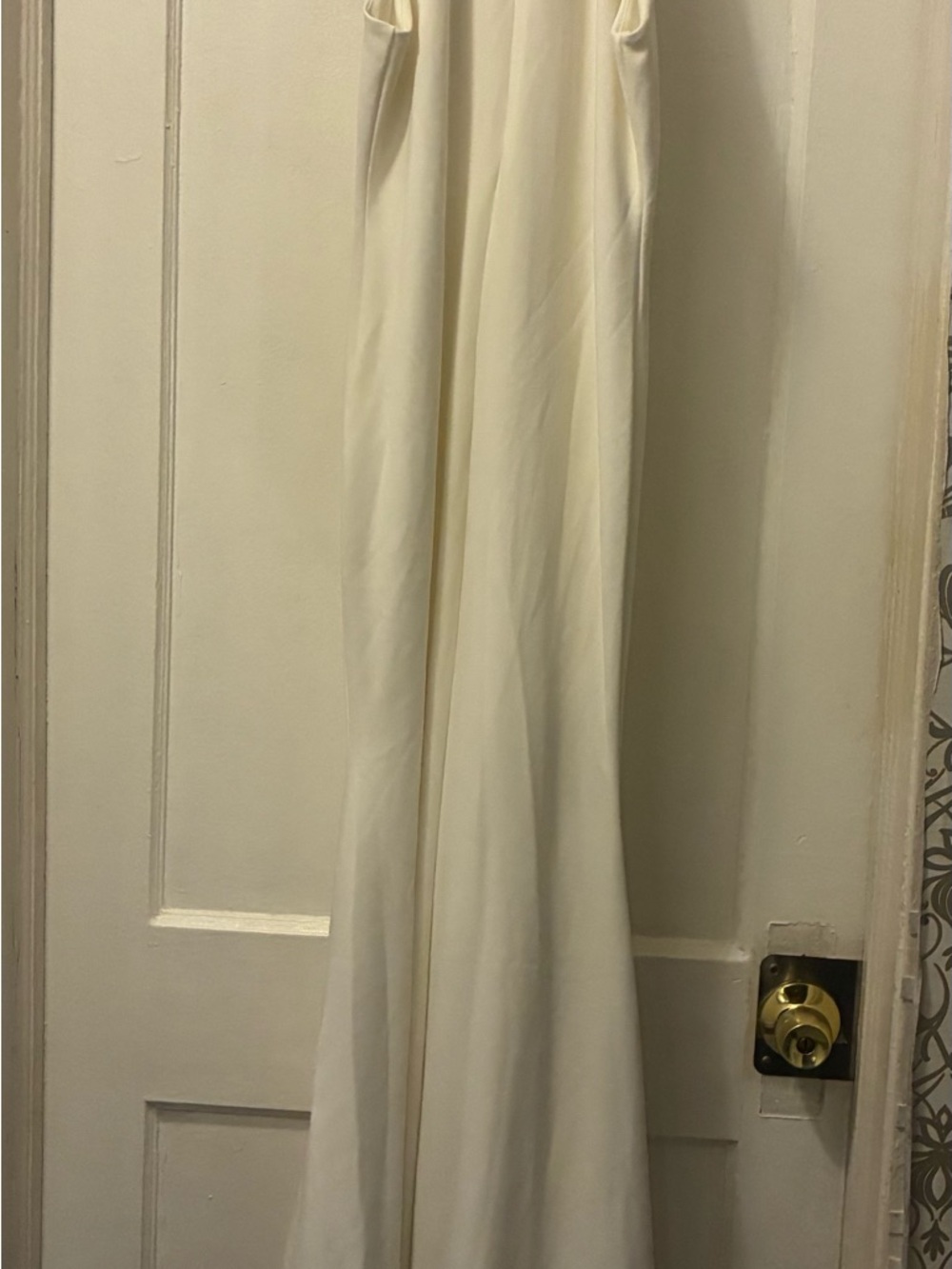 Fashion Nova white Maxi dress - Smooth Flowing Panel - Picture 4 of 6